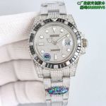 Rolex Submariner 40mm 6R6899V6 Dandong 2824 Movement Diamond Watch rolex submariner white bezel